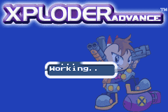 BLAZE Xploder Advance SP screenshot 2 for GameBoy Advance